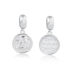 Berloque Santo Anjo Prata 925