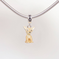 Berloque Cachorro Chihuahua Prata 925