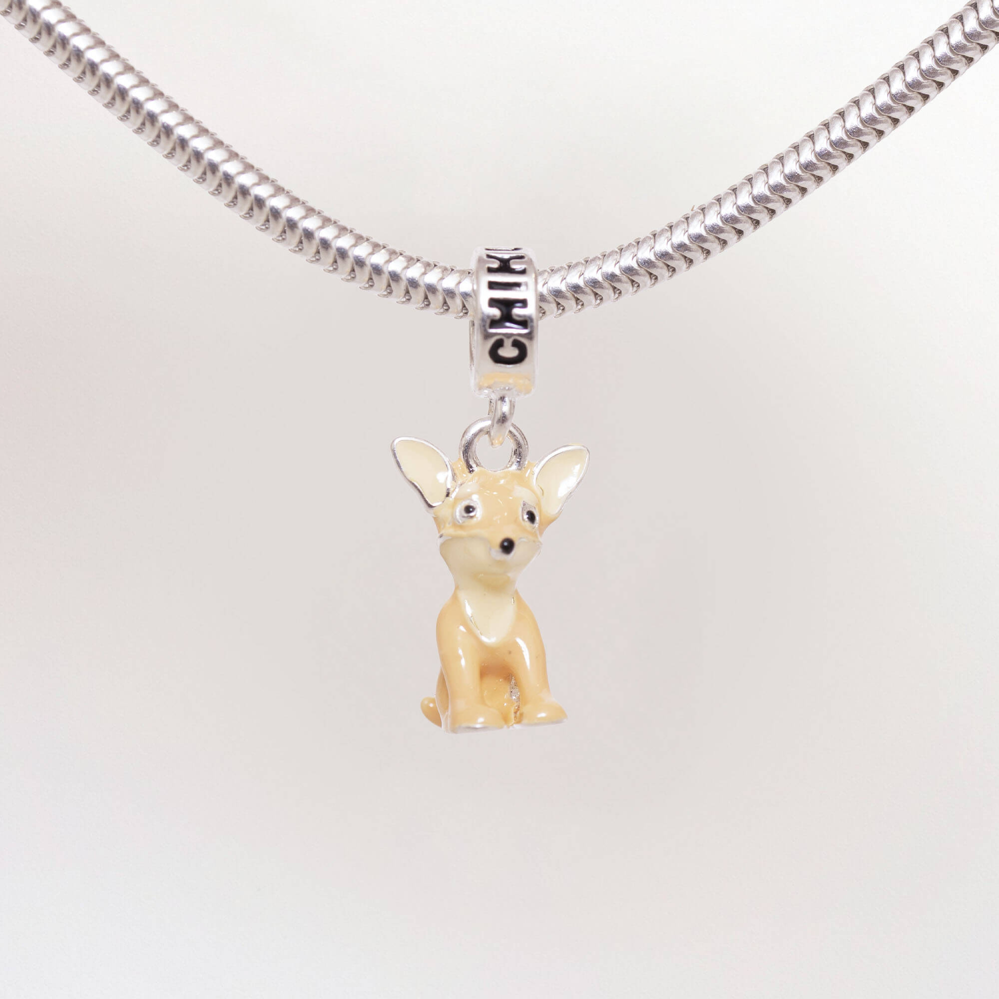 Berloque Cachorro Chihuahua Prata 925