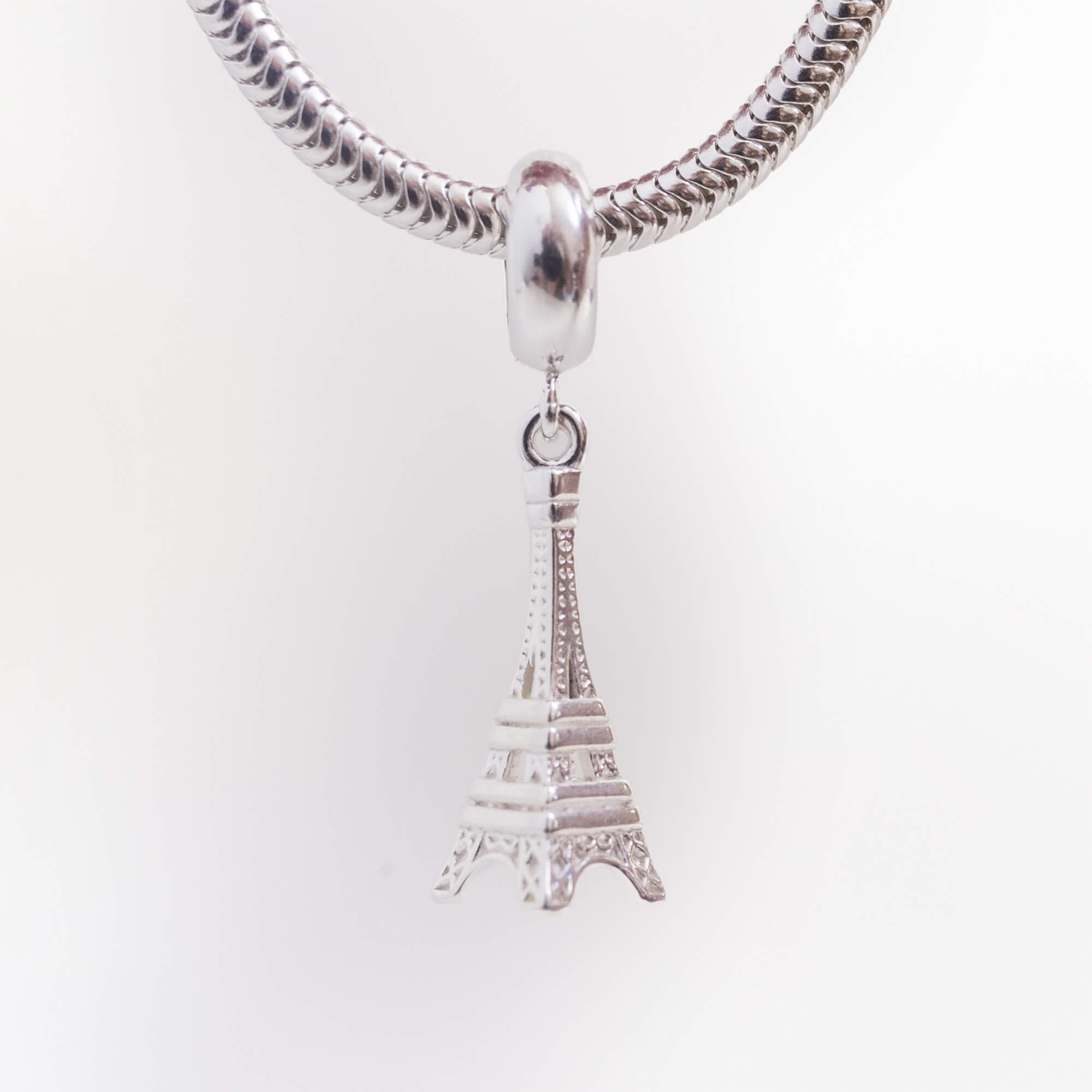 Berloque Torre Eiffel Prata 925