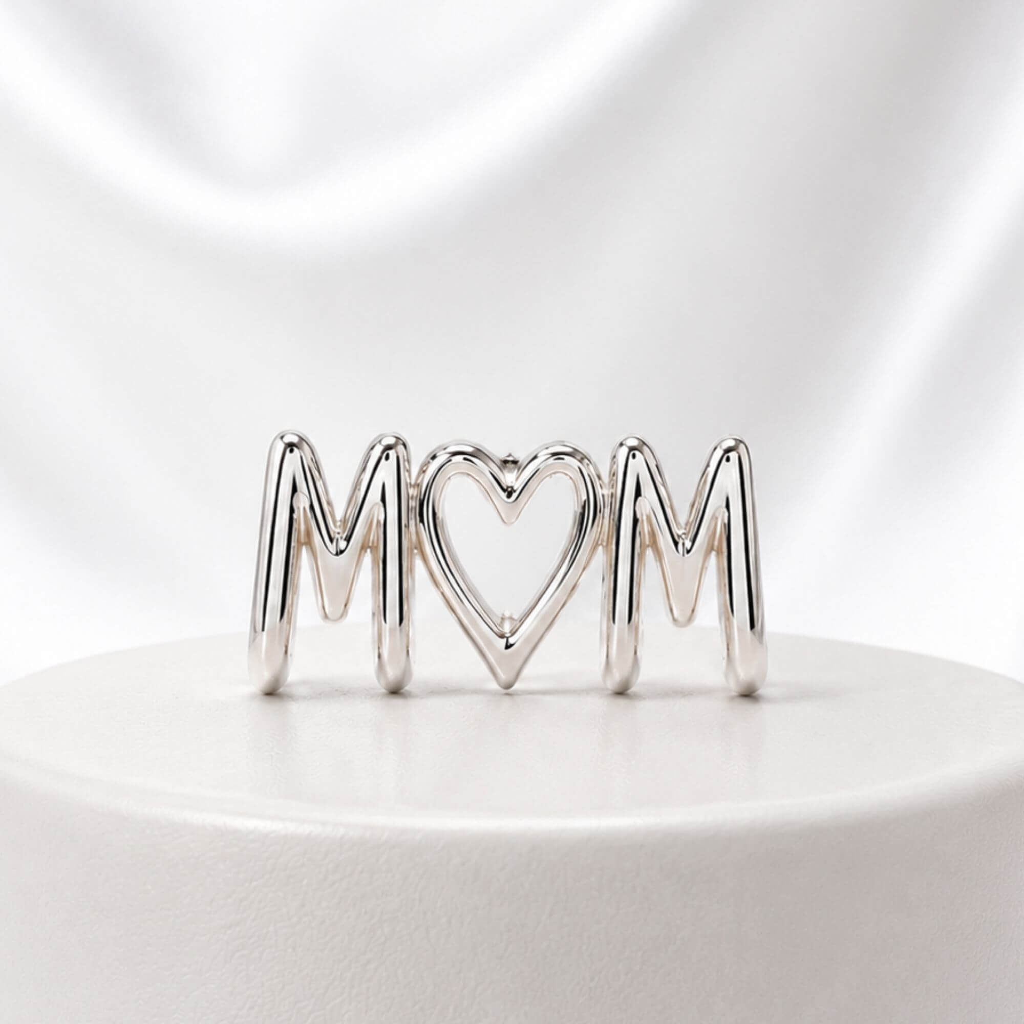 Berloque Separador Mom Prata 925