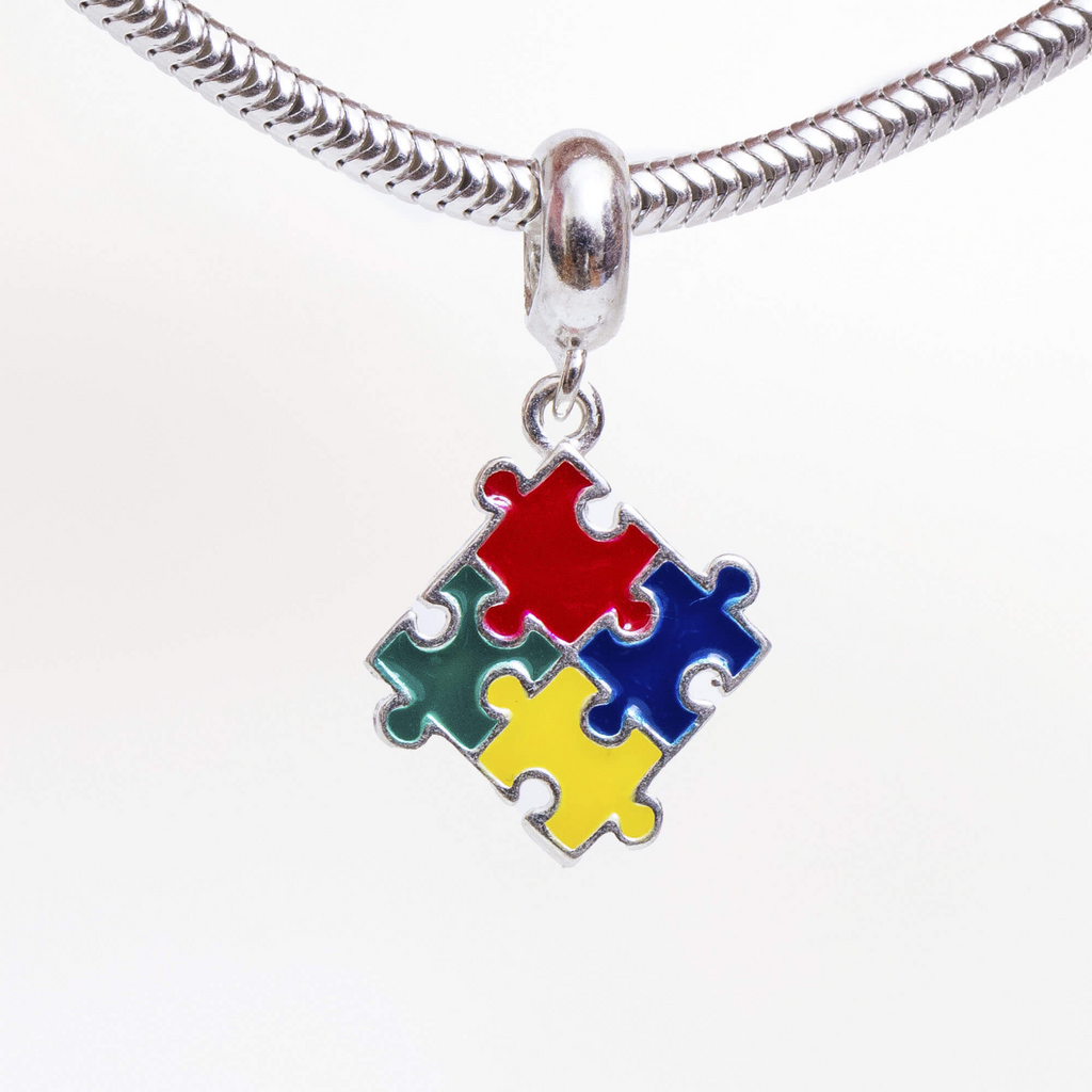 Berloque Símbolo Autismo Prata 925