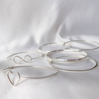 Bracelete Fio Quadrado 2mm Prata 925