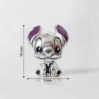 Berloque Baby Stitch Prata 925