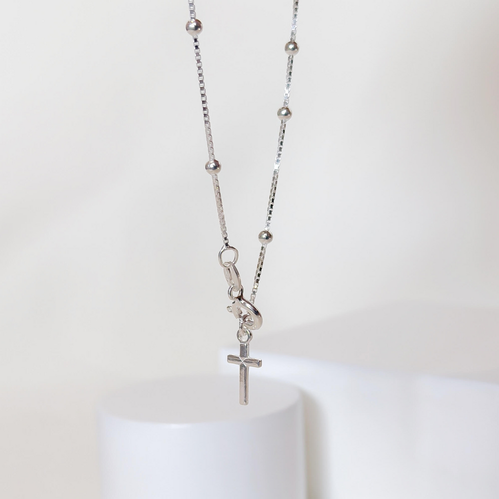 Pulseira Terço Veneziana Prata 925