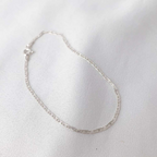 Pulseira Piastrine 18cm Prata 925