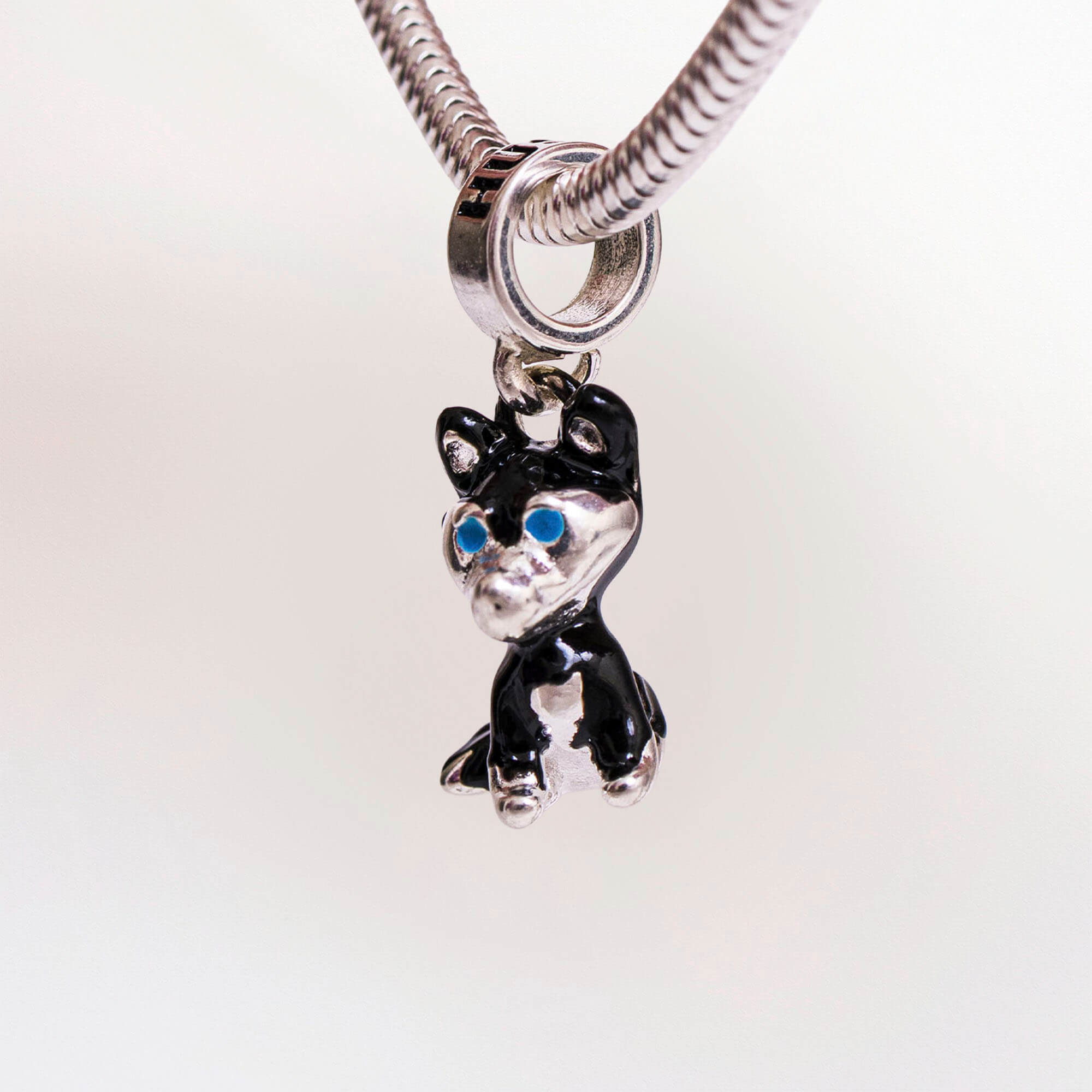 Berloque Cachorro Husky Prata 925