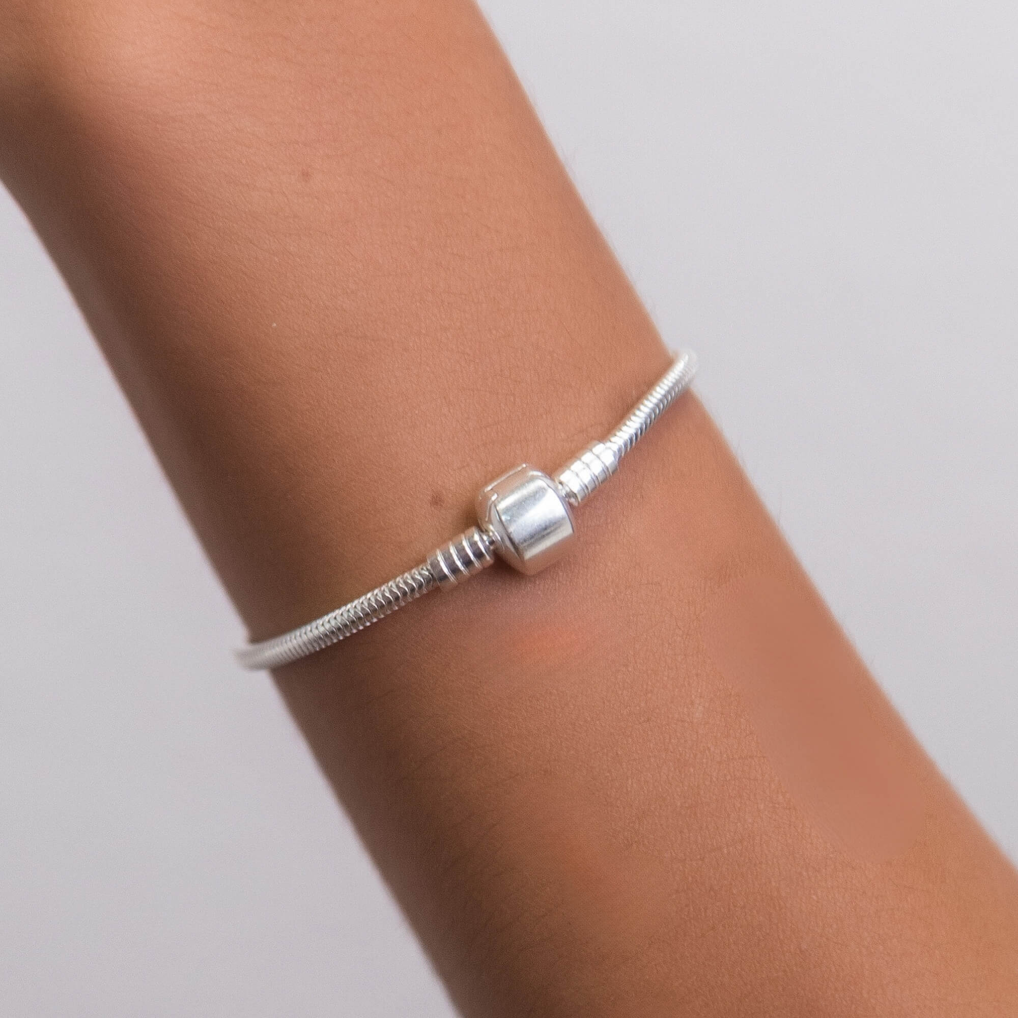 Pulseira de Berloque Tradicional Prata 925