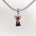 Berloque Cachorro Pinscher Prata 925