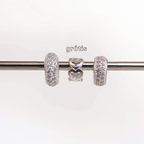 Leve 3 pague 2 - Kit de Berloques em Prata 925 Separador Zircônia Cristal e Rosa Bebê e Ganhe Mini Separador Corações