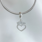 Berloque Mãe Mom Prata 925