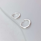 Brinco Argola Click Lisa P Prata 925