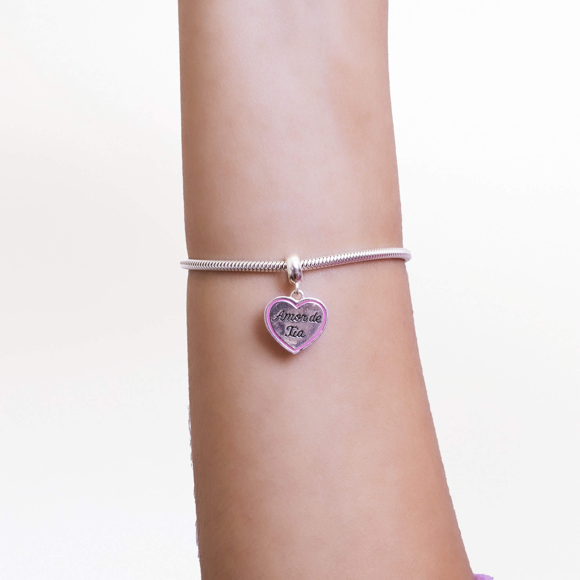 Berloque Amor de Tia Prata 925